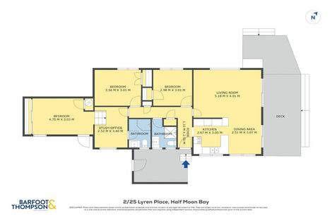 Photo of property in 2/25 Lyren Place, Half Moon Bay, Auckland, 2012