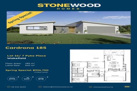 Photo of property in 7 Pyke Place, Wakefield, 7025