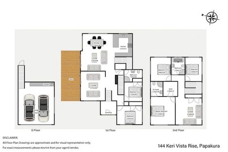 Photo of property in 144 Keri Vista Rise, Papakura, 2110