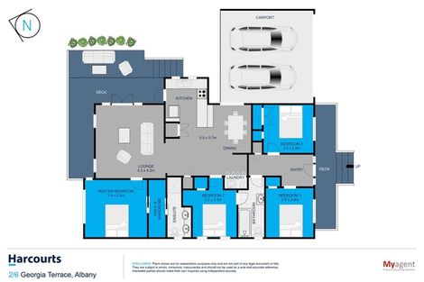 Photo of property in 2/6 Georgia Terrace, Albany, Auckland, 0632