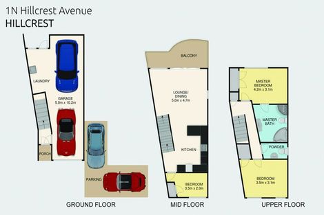 Photo of property in 14/19 Ocean View Road, Hillcrest, Auckland, 0627