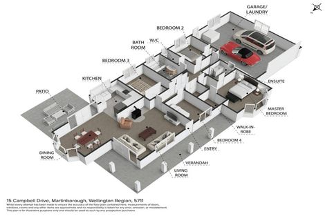 Photo of property in 15 Campbell Drive, Martinborough, 5711