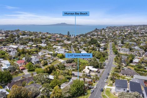 Photo of property in 47 Lyons Avenue, Murrays Bay, Auckland, 0630
