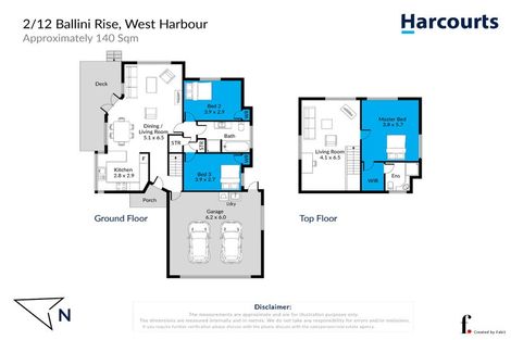 Photo of property in 2/12 Ballini Rise, West Harbour, Auckland, 0618