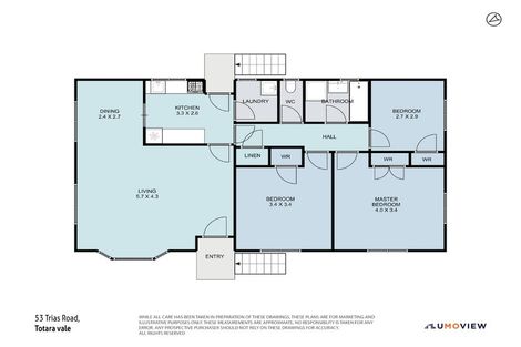 Photo of property in 53 Trias Road, Totara Vale, Auckland, 0629