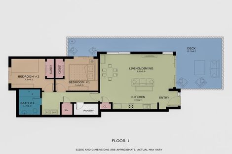Photo of property in 105u1h Aickin Road, Whangamata, 3620