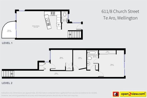 Photo of property in Sirocco Apartments, 611/8u Church Street, Wellington Central, Wellington, 6011