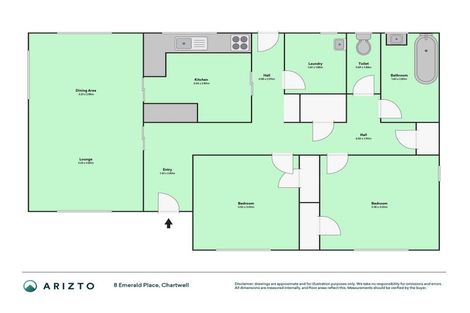Photo of property in 8 Emerald Place, Chartwell, Hamilton, 3210