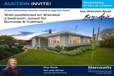 Photo of property in 224 Wairakei Road, Bryndwr, Christchurch, 8053