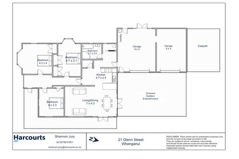 Photo of property in 21 Glenn Street, Castlecliff, Whanganui, 4501