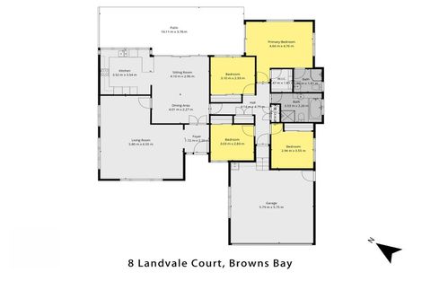 Photo of property in 8 Landvale Court, Browns Bay, Auckland, 0630