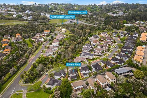 Photo of property in 5 Mural Place, Greenhithe, Auckland, 0632