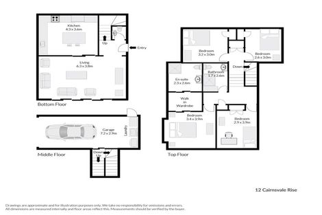 Photo of property in 12 Cairnsvale Rise, Manurewa, Auckland, 2105