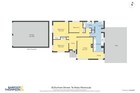 Photo of property in 31 Durham Street, Te Atatu Peninsula, Auckland, 0610