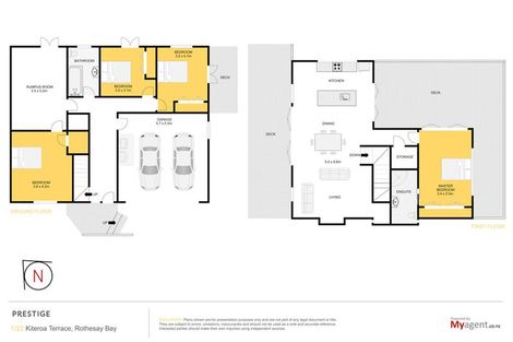 Photo of property in 22 Kiteroa Terrace, Rothesay Bay, Auckland, 0630