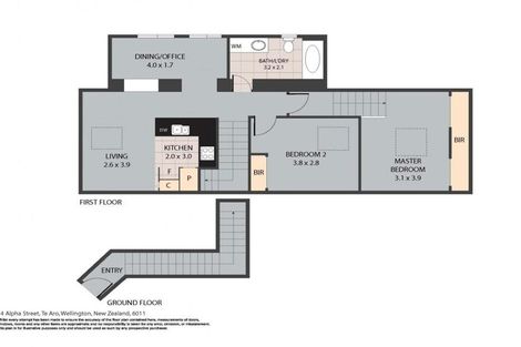 Photo of property in Courtenay Mews Apartments, 19/14u Alpha Street, Te Aro, Wellington, 6011