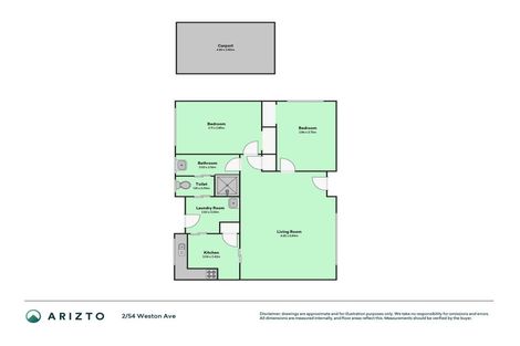 Photo of property in 2/54 Weston Avenue, Roslyn, Palmerston North, 4414