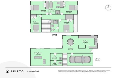 Photo of property in 2 Courage Road, Papakura, 2110