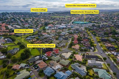 Photo of property in 2/17 Daria Place, Northpark, Auckland, 2013