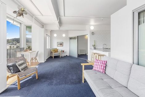 Photo of property in Qba Apartments, 3a/51 Webb Street, Mount Cook, Wellington, 6011