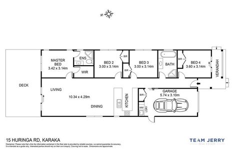 Photo of property in 45 Tributary Parade, Karaka, 2113