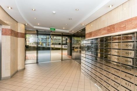 Photo of property in Orange Apartments/victoria Centr, 806/169 The Terrace, Wellington Central, Wellington, 6011