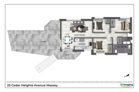 Photo of property in 23 Cedar Heights Avenue, Massey, Auckland, 0614