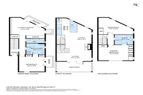 Photo of property in Palazzo, 12/42u Vivian Street, Te Aro, Wellington, 6011