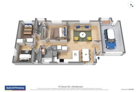 Photo of property in 9 Clover Drive, Henderson, Auckland, 0610