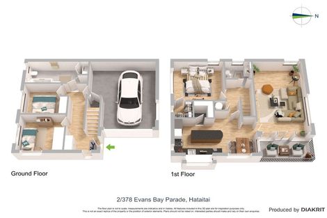 Photo of property in 378f2 Evans Bay Parade, Hataitai, Wellington, 6021