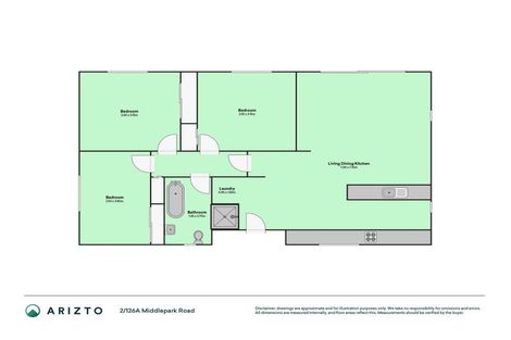Photo of property in 2/126a Middlepark Road, Sockburn, Christchurch, 8042