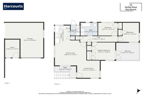 Photo of property in 22 Moffat Road, Red Beach, 0932