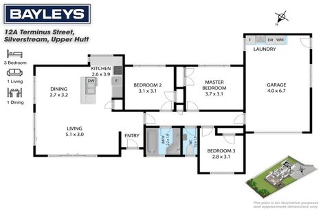 Photo of property in 12a Terminus Street, Silverstream, Upper Hutt, 5019