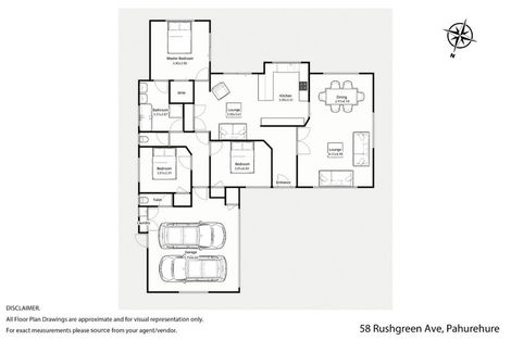 Photo of property in 58 Rushgreen Avenue, Pahurehure, Papakura, 2113