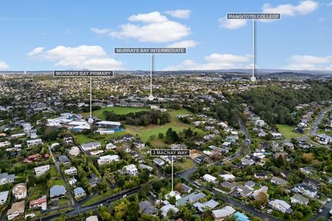 Photo of property in 3 Macnay Way, Murrays Bay, Auckland, 0630