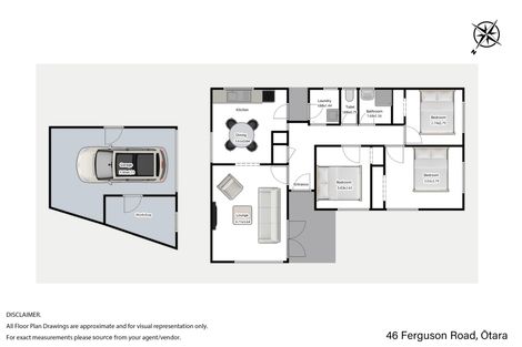 Photo of property in 46 Ferguson Road, Otara, Auckland, 2023