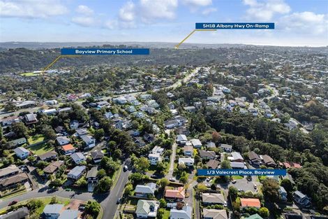 Photo of property in 1/3 Valecrest Place, Bayview, Auckland, 0629