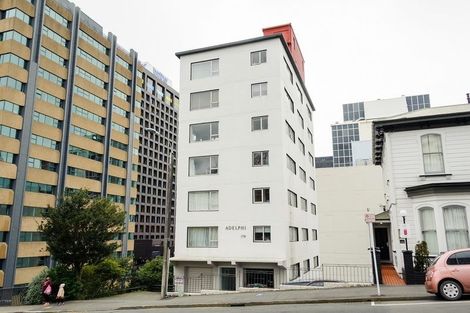 Photo of property in Adelphi Apartments, 179 The Terrace, Wellington Central, Wellington, 6011
