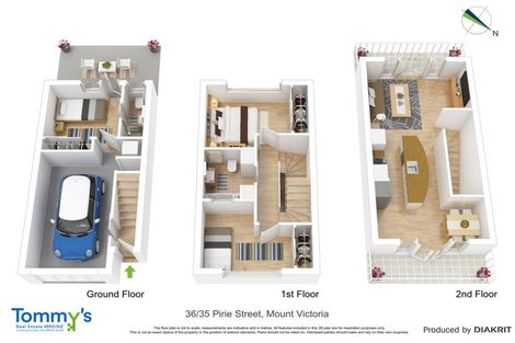 Photo of property in Pirie Street Townhouses, 36/35u Pirie Street, Mount Victoria, Wellington, 6011