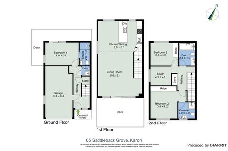 Photo of property in 65 Saddleback Grove, Karori, Wellington, 6012