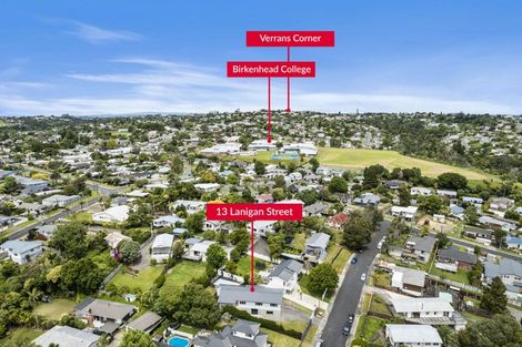 Photo of property in 13 Lanigan Street, Birkdale, Auckland, 0626