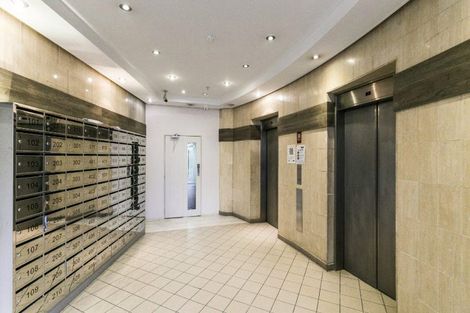 Photo of property in Orange Apartments/victoria Centr, 705/169 The Terrace, Wellington Central, Wellington, 6011