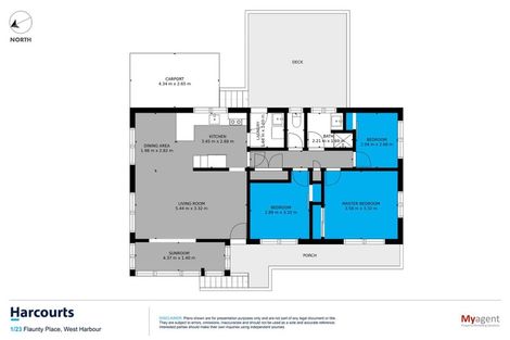 Photo of property in 23 Flaunty Place, West Harbour, Auckland, 0618