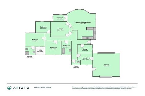 Photo of property in 18 Woodville Street, Leeston, 7632