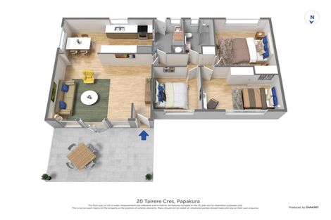 Photo of property in 20 Tairere Crescent, Rosehill, Papakura, 2113