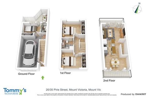Photo of property in Pirie Street Townhouses, 20/35u Pirie Street, Mount Victoria, Wellington, 6011