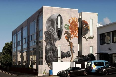 Photo of property in Ink'd, 10/19u Pirie Street, Mount Victoria, Wellington, 6011