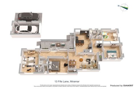 Photo of property in 13 Fife Lane, Miramar, Wellington, 6022