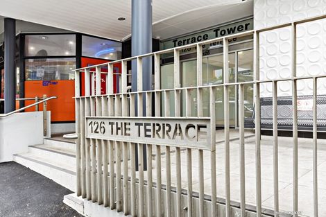 Photo of property in Terrace Tower Apartments, 1b/126 The Terrace, Wellington Central, Wellington, 6011