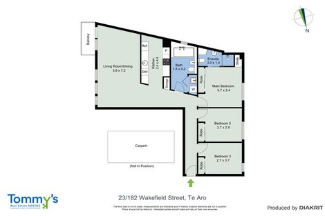 Photo of property in Orange House/land Equity, 23/182u Wakefield Street, Te Aro, Wellington, 6011